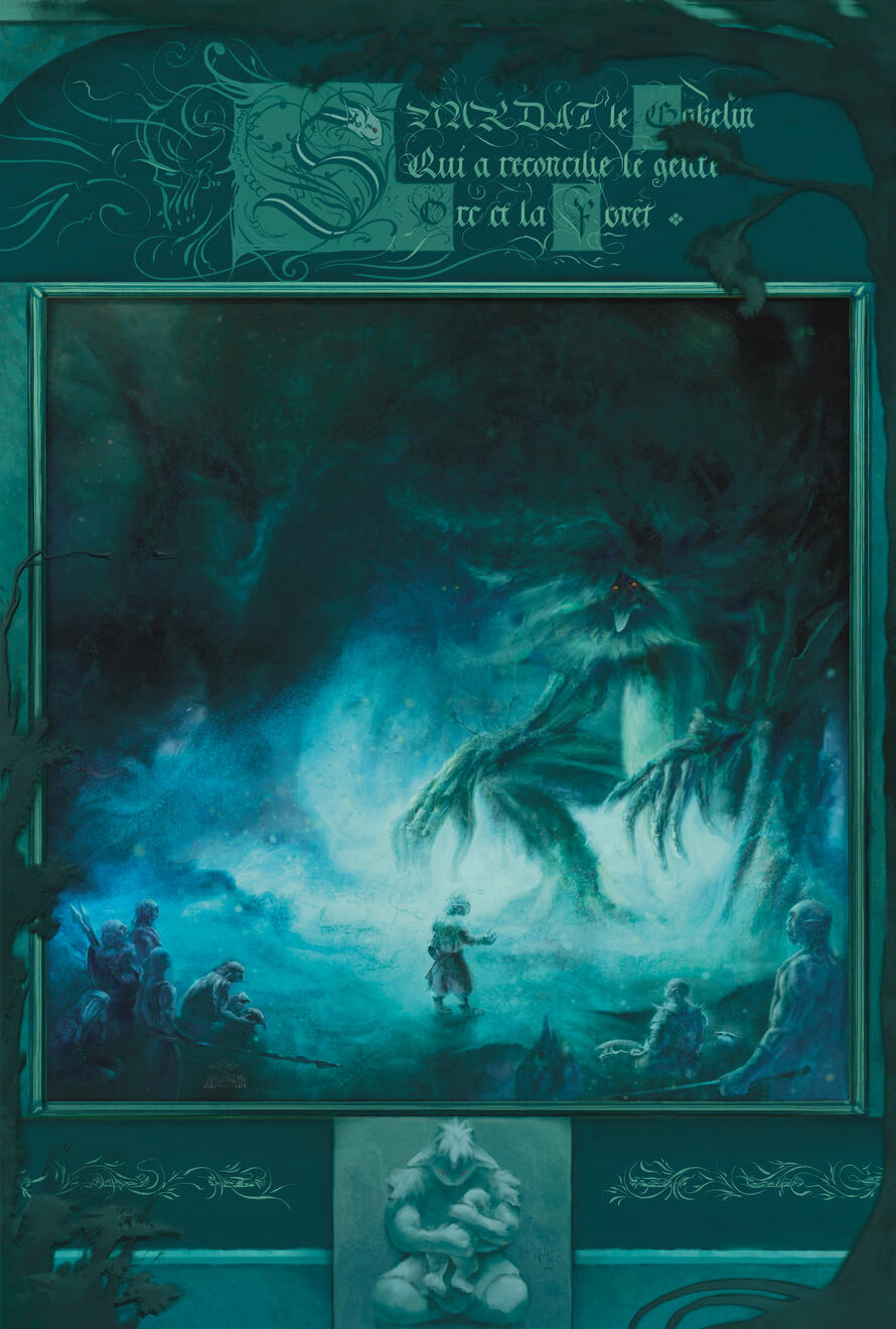 Snardat, 2024. Peinture numérique. Première publication dans Fantasy Arts &amp; Studies n°17 - « Flore imaginaire ». Auteur : Jordan T. alias Snardat.